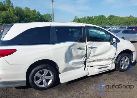 2019 Honda Odyssey Ex-L from USA, damaged, VIN 5FNRL6H70KB040327